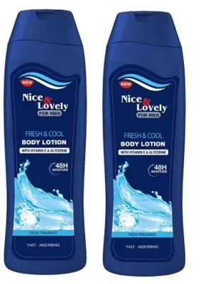 Nice & Lovely Men Energise & Hydrate Body Lotion 360ml