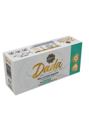 DADACARE COTTON TAMPONS REGULAR (GREEN)