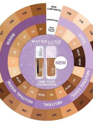 MAYBELLINE SUPERSTAY LUMI MATTE FOUNDATION