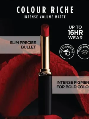 L’Oréal Paris Color Riche Classic Intense Volume Matte Lipstick – 1.8g