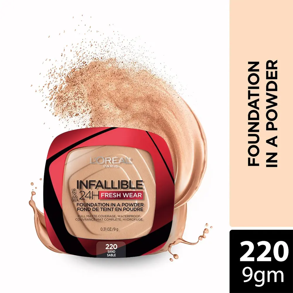 L’Oréal Paris 24H Fresh Wear 24H Fresh Wear Foundation Powder - Image 7