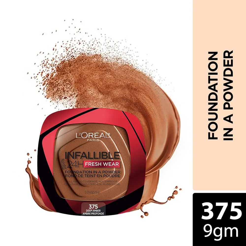 L’Oréal Paris 24H Fresh Wear 24H Fresh Wear Foundation Powder - Image 6