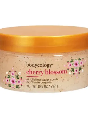Body Cology Cherry Blossom Sugar Scrub 297G