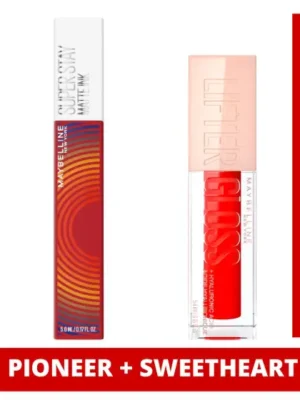 Maybelline lip kit: Pioneer + Sweetheart