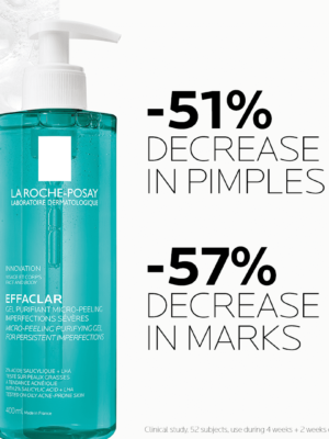 La Roche Posay Effaclar Micropeel Face and Body Cleanser 400 ml