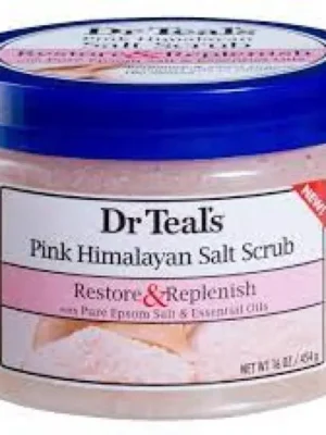 DR TEALS BODY SCRUB PINK HIMALAYAN 454G